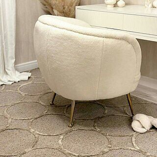 Alva Hand Tufted Wool and Viscose Rug - Light Brown