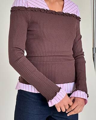 LOLLO LONG SLEEVE CHOCOLATE