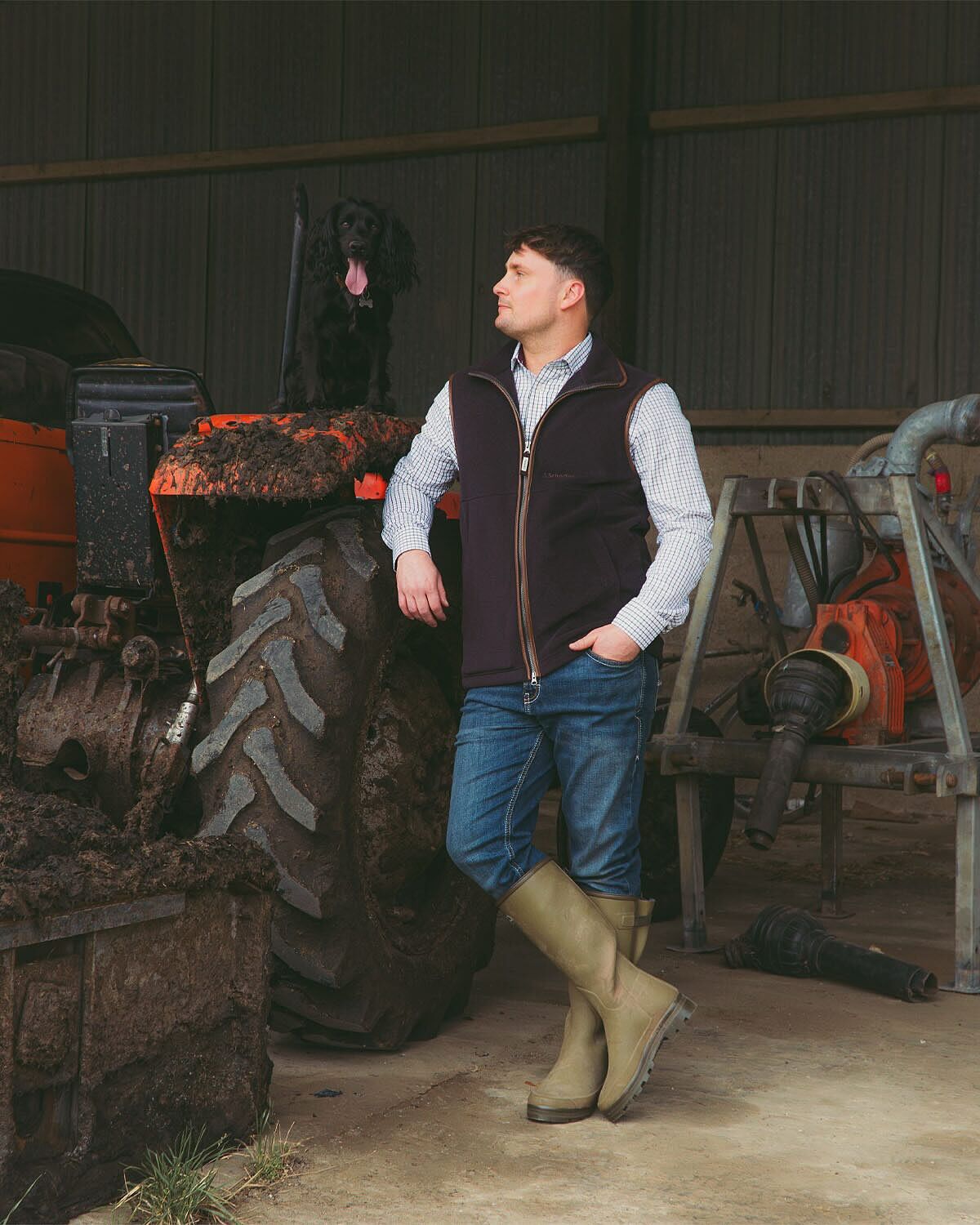 hypersupp Stow Away Gilet Dark Gray Sサイズ Westport Lifestyle Big & Tall Melange Quarter-Zip Vest | Westport