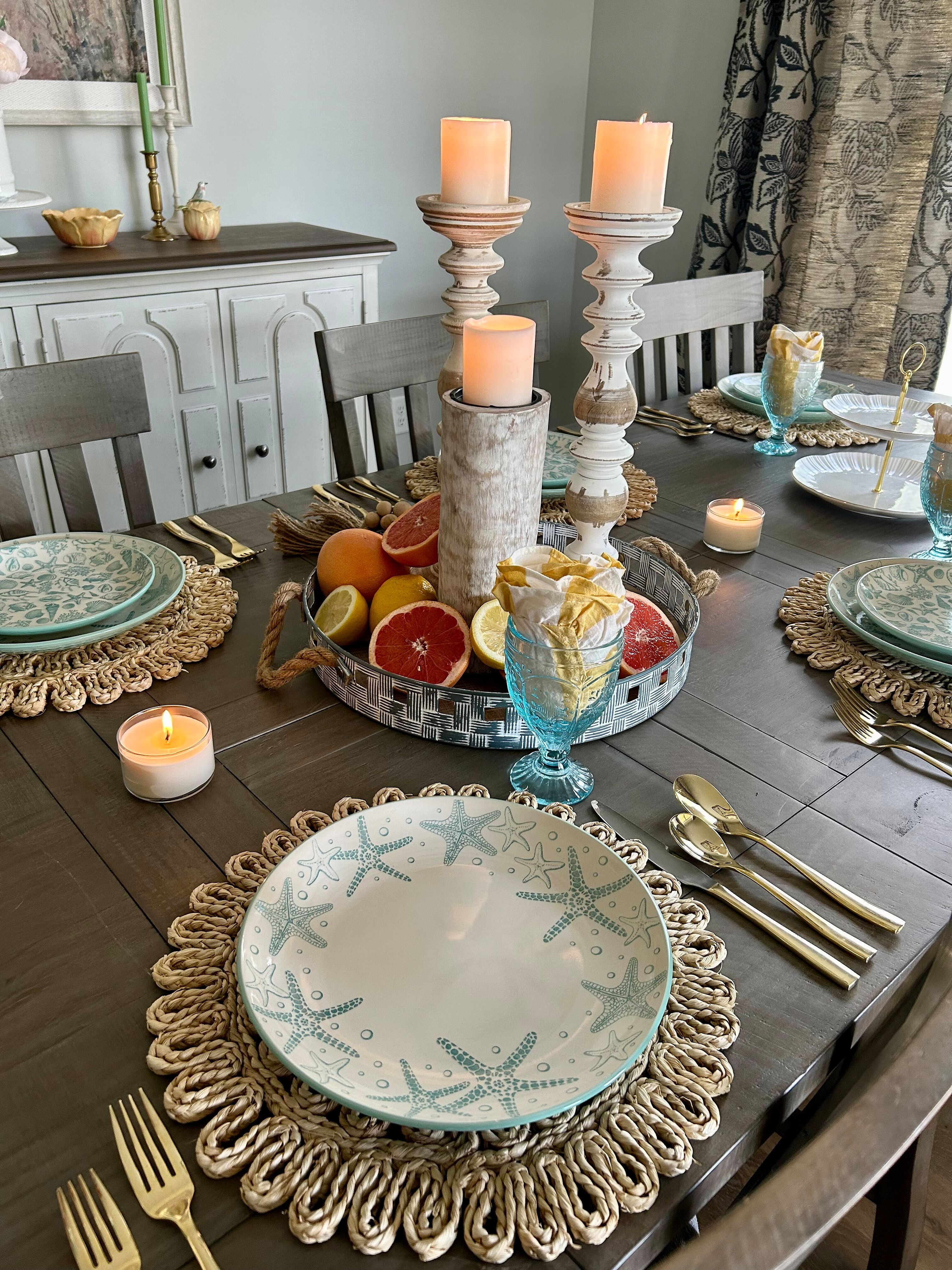 Venice Set of 4 Dinner Plates