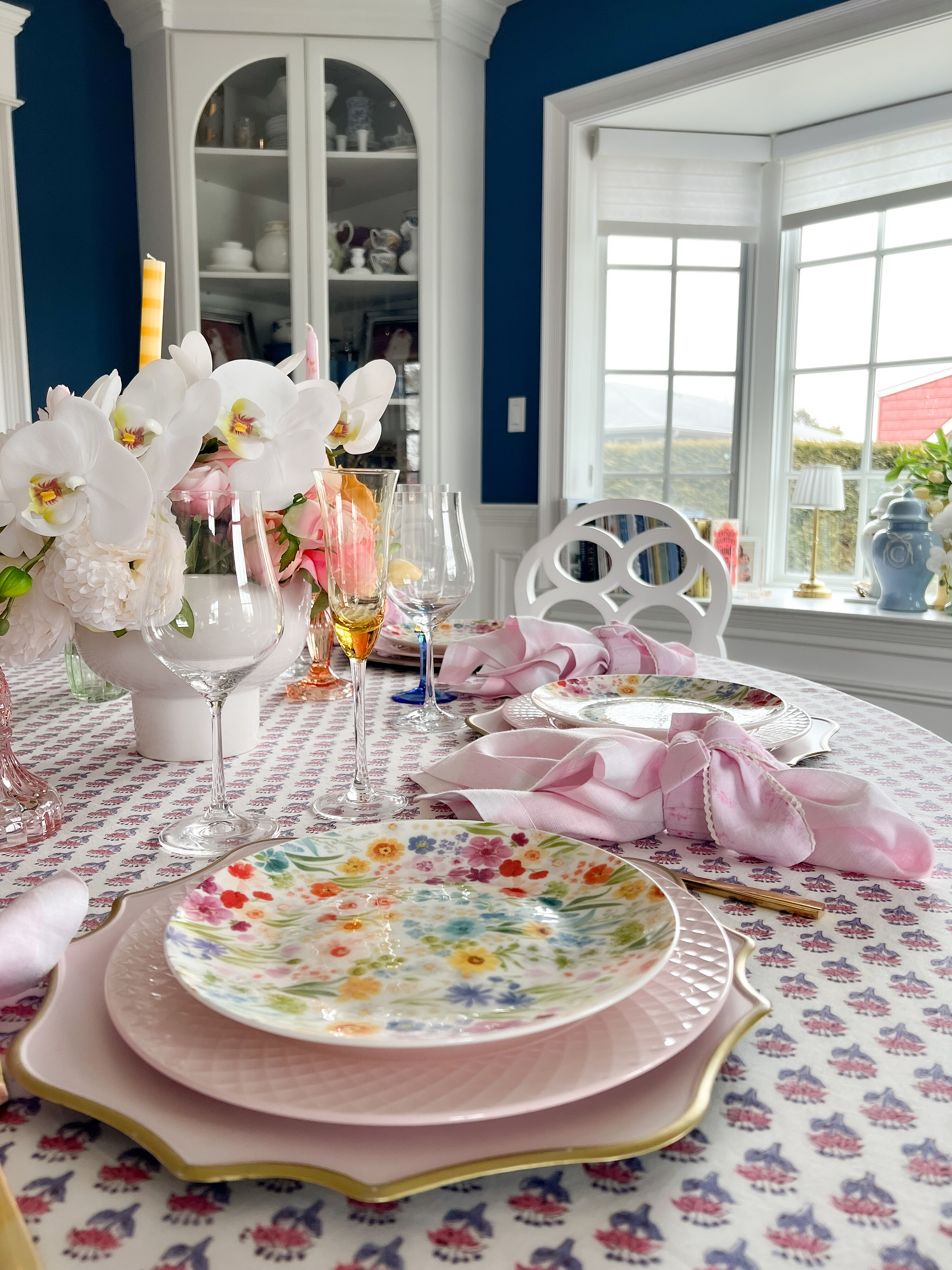 Mira Floral Set of 4 Salad Plates