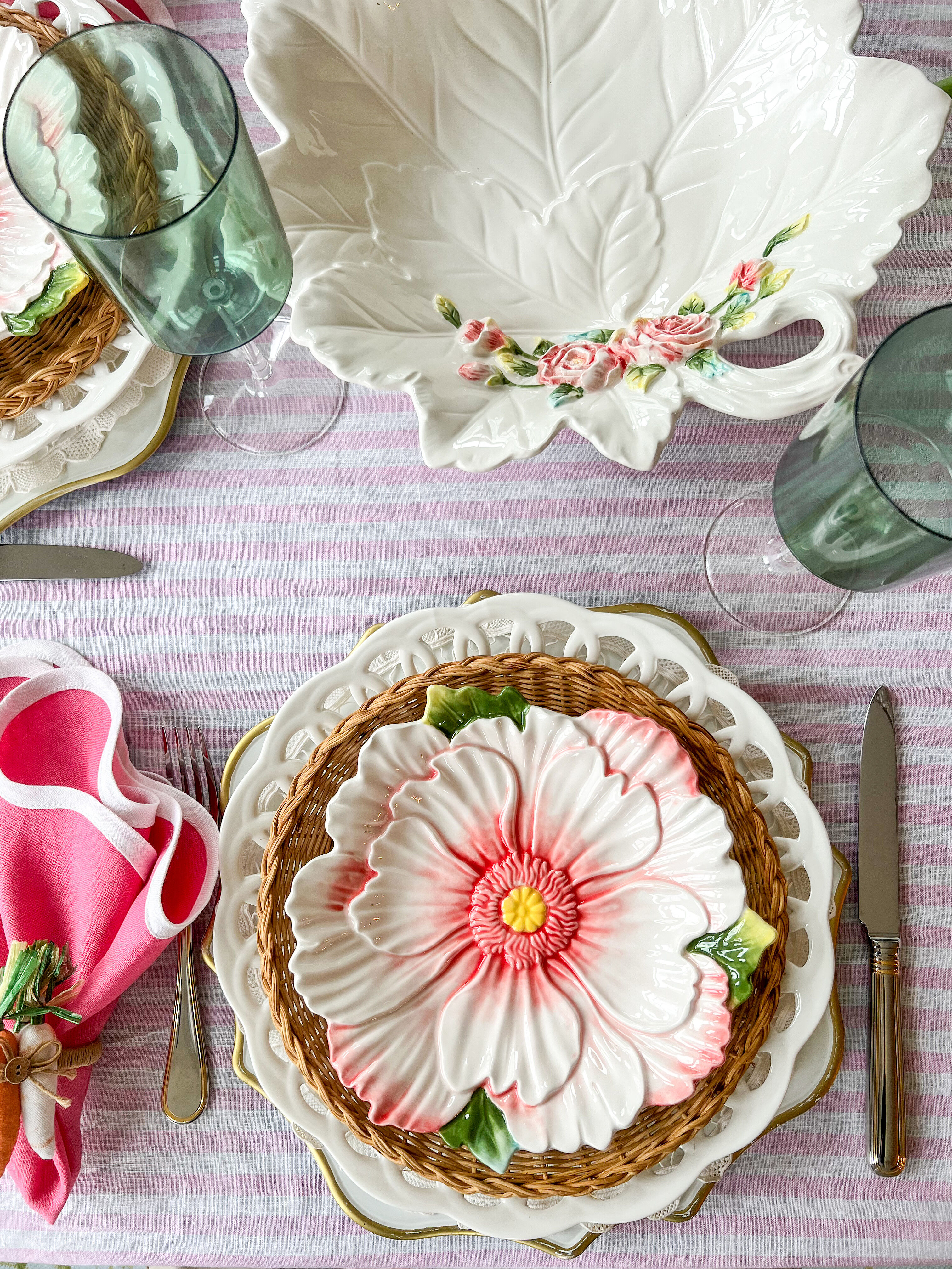 y*i様 ディナープレート2枚【Christofle Fleur d`Argen Cake fork Jardin d'Eden Silver plated