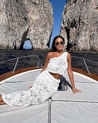 white christmas dresses Women's Crochet Dresses | Bianca Slip Dress | Anna Kosturova