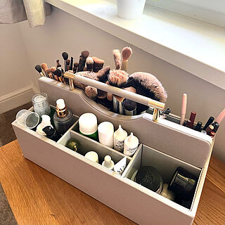 Taupe Supersize Cosmetic Organiser