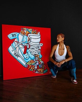 Nike Air Jordan 1 Wall Art | BIG Wall Décor