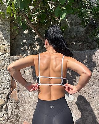 Serenity Crossover Leggings | Black