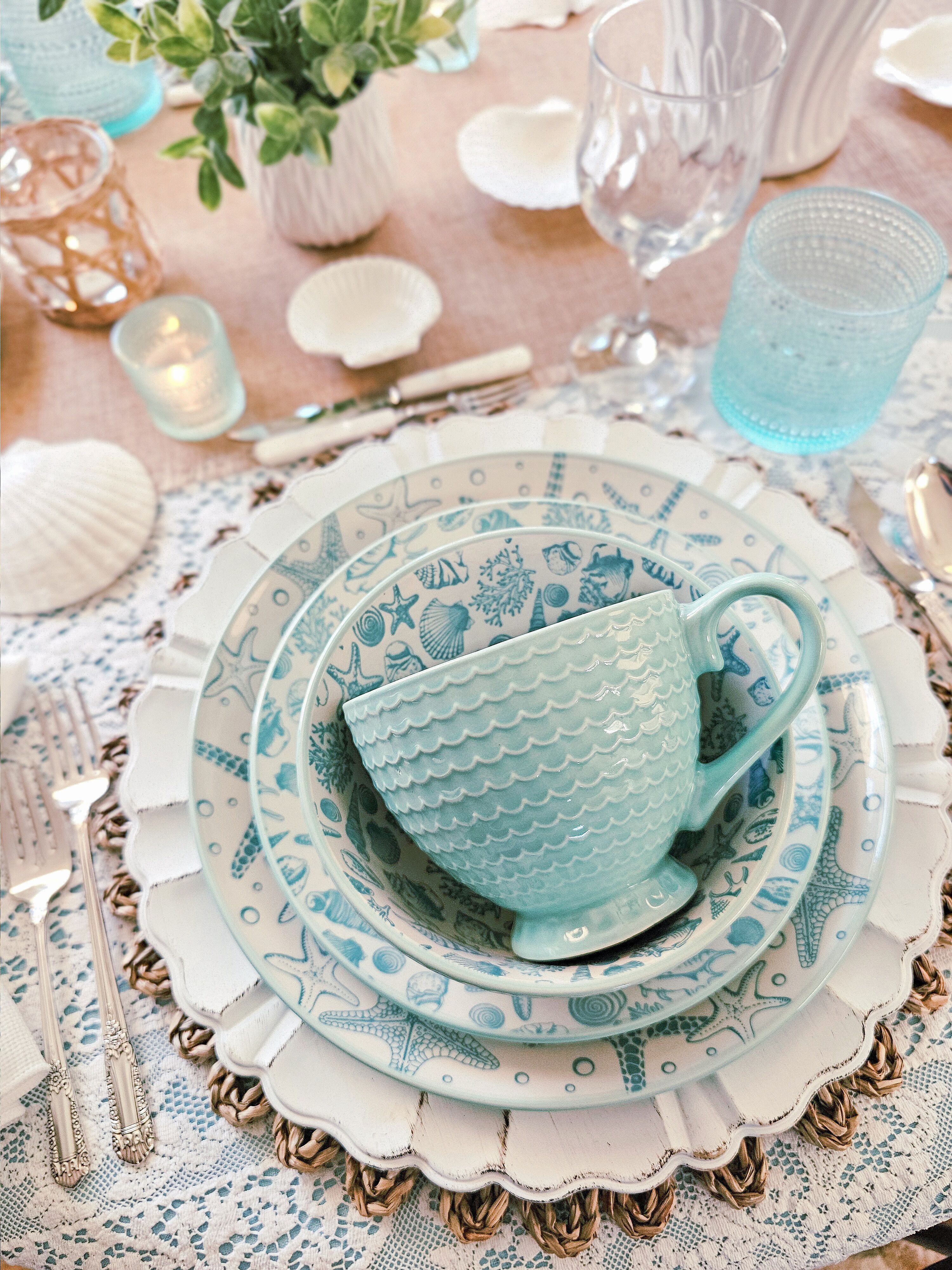 美品٭•*Venus Cruise びいなすクルーズシェル型皿プレートレア貝殻 75504d0ae181fd70445bd9a0c3a707