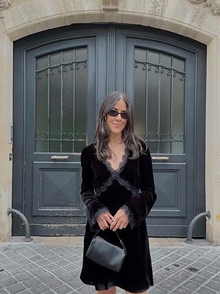 Macie Velvet Mini Dress in Black | RIXO USA ⋆