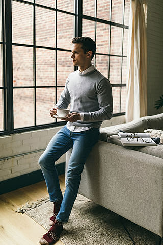 Zegna Merino Wool Crew Neck Sweaters - Light Grey