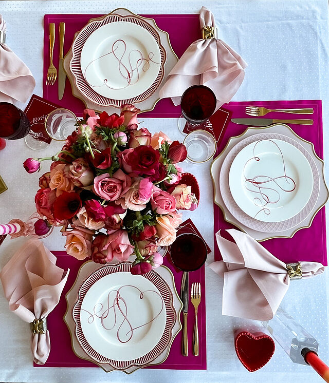 Love Story Cake Knife and Server Set