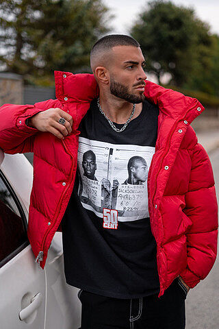CENT Tシャツ 50 Cent Relaxed Graphic Tee
