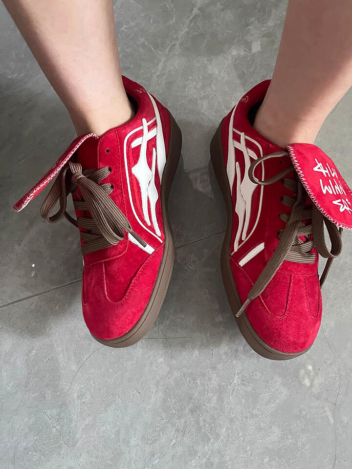 国内で当店のみ KillWinner - Red Velvet Dexter Shoes レッド 国内で当店のみ KillWinner - Red Velvet Dexter Shoes レッド