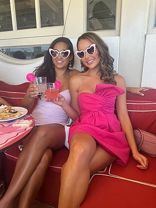 hot backless dresses Cyndi Open Back Halterneck Maxi Dress Hot Pink main image 0