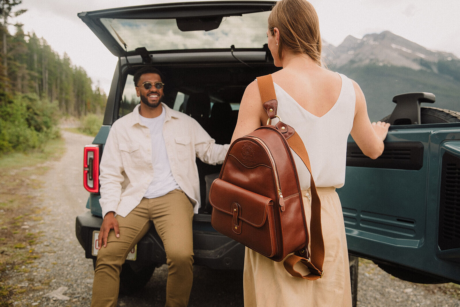 Rucksack No. 33 | Vintage Chestnut Leather Backpack | Ghurka
