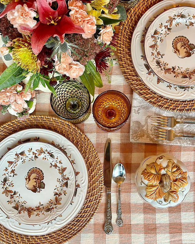 Autumn Berry Oval Platter