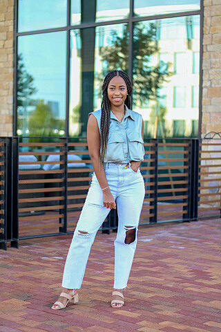 Colin High Rise Distressed Denim 