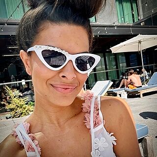 Personalized Cat Eye Sunglasses