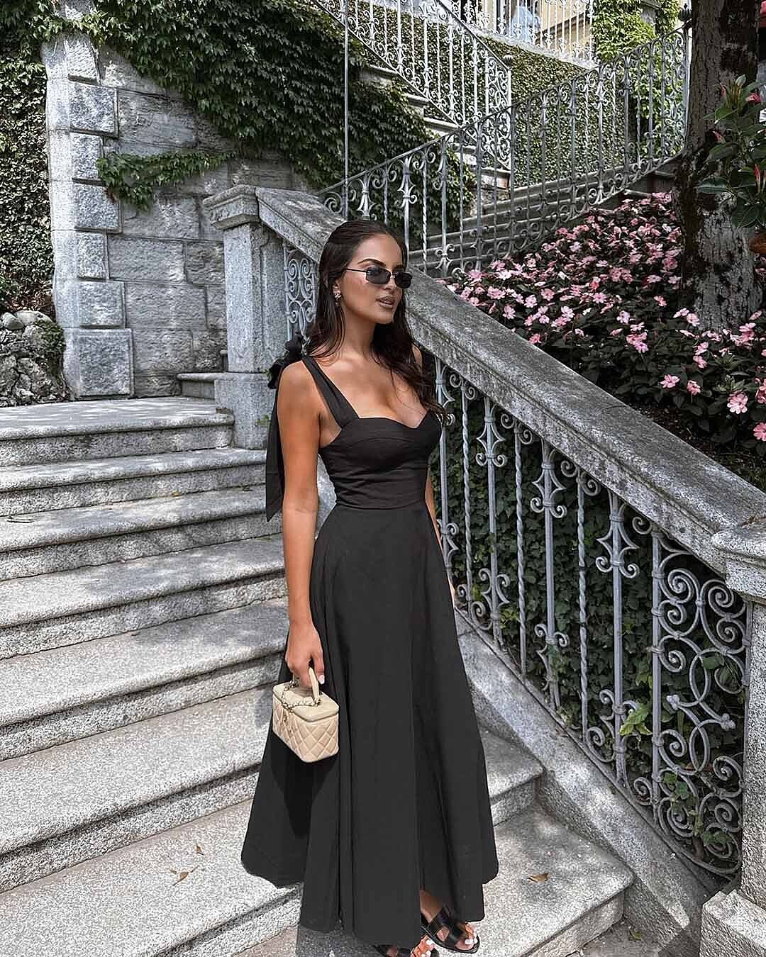 knee length dresses for ladies Mia Midi Dress