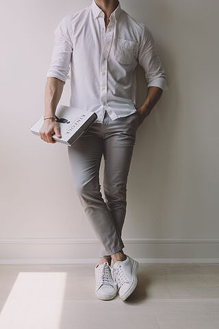 Weekend Oxford Standard Fit - White