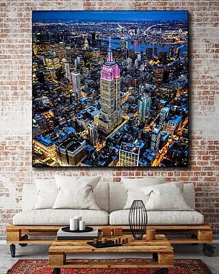 Empire State of Mind - New York Wall Art Print | BIG Wall Décor