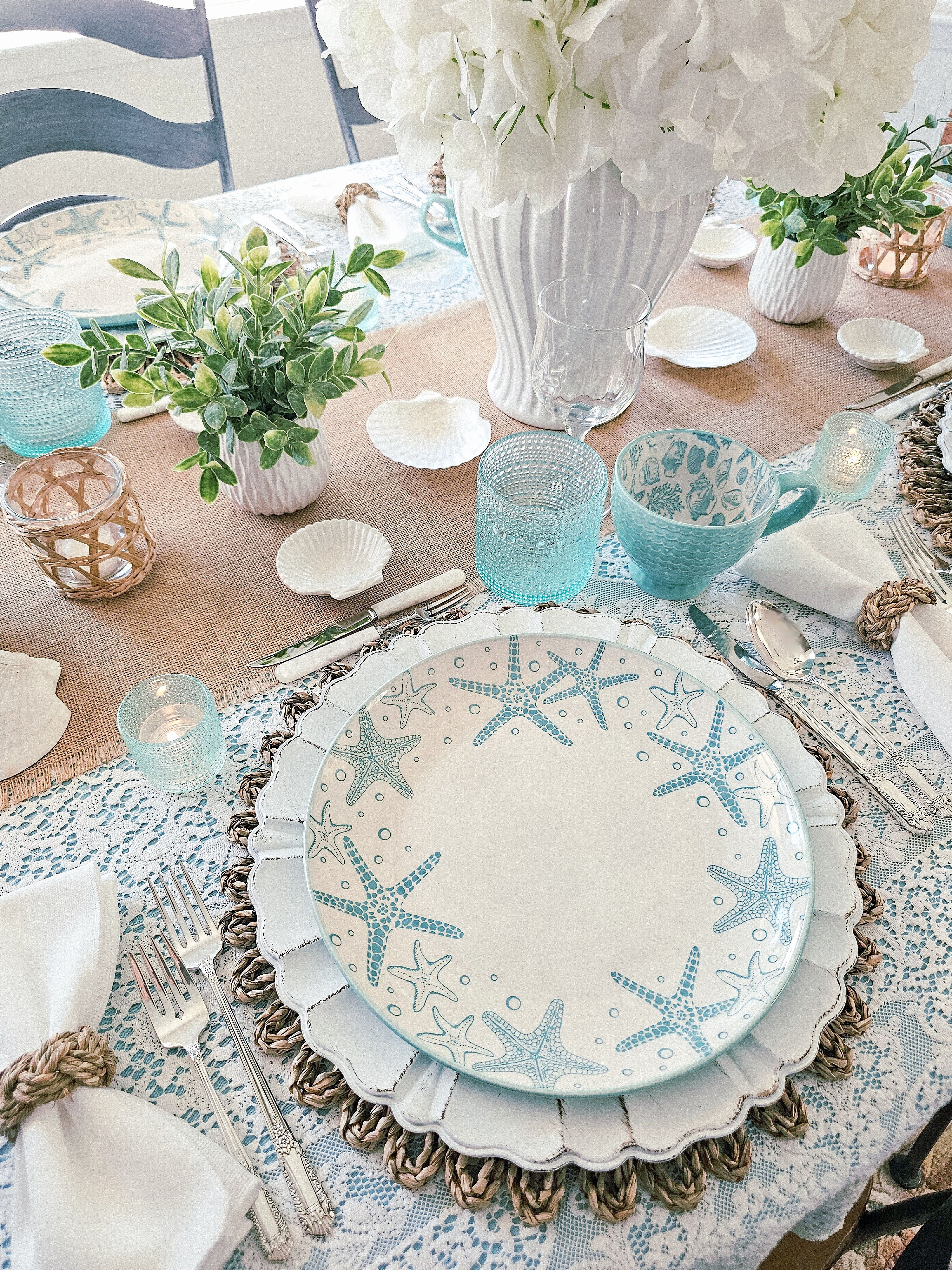 Venice Set of 4 Dinner Plates