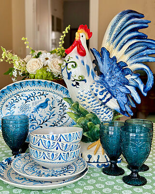 Sicily Blue Dinner Plate