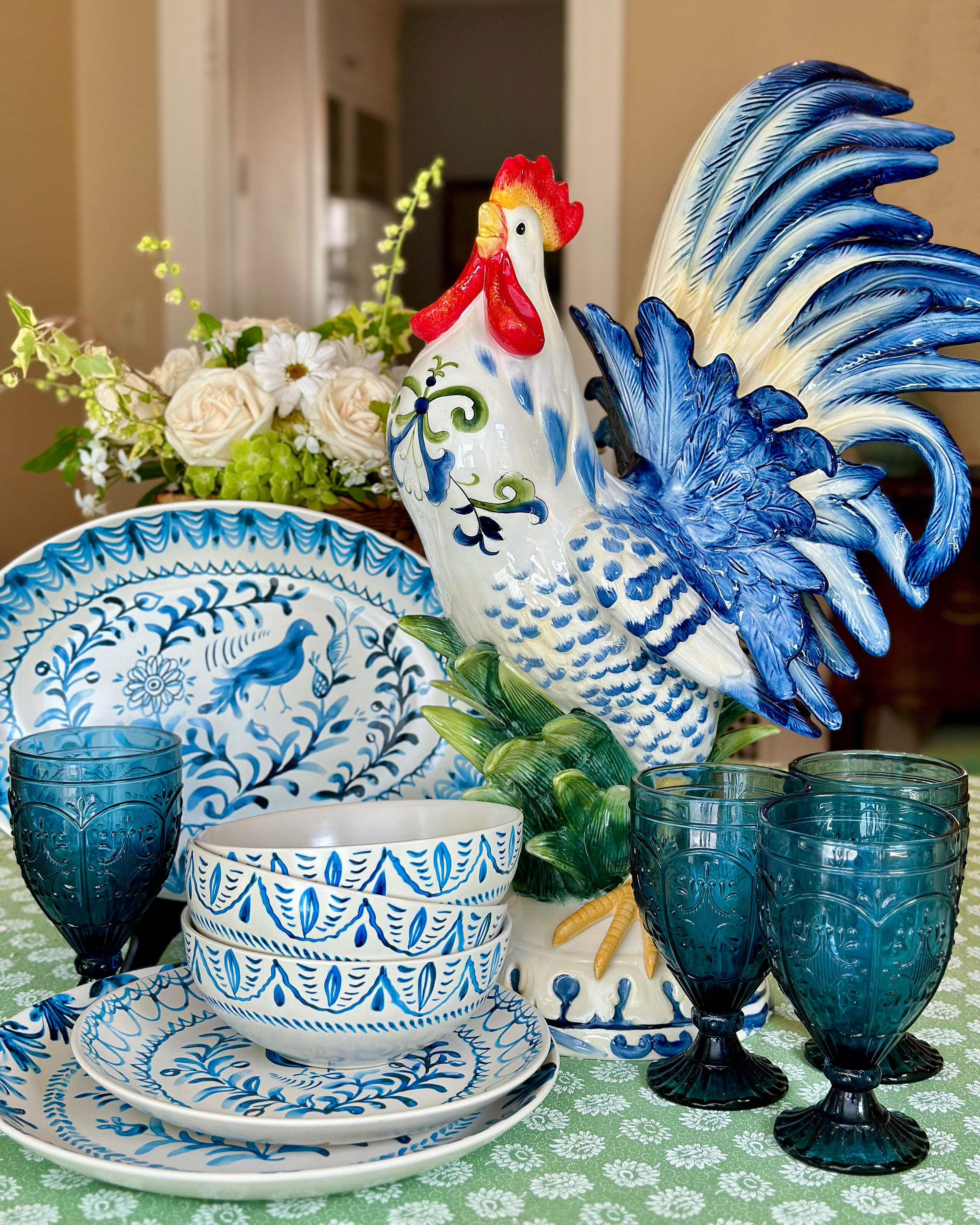 Sicily Blue Dinner Plate
