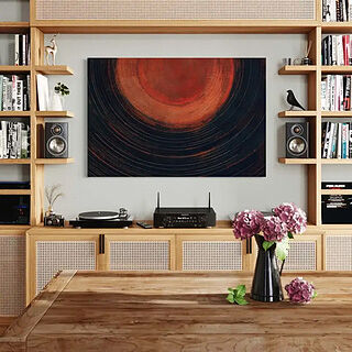 Abstract Circle Art | BIG Wall Décor