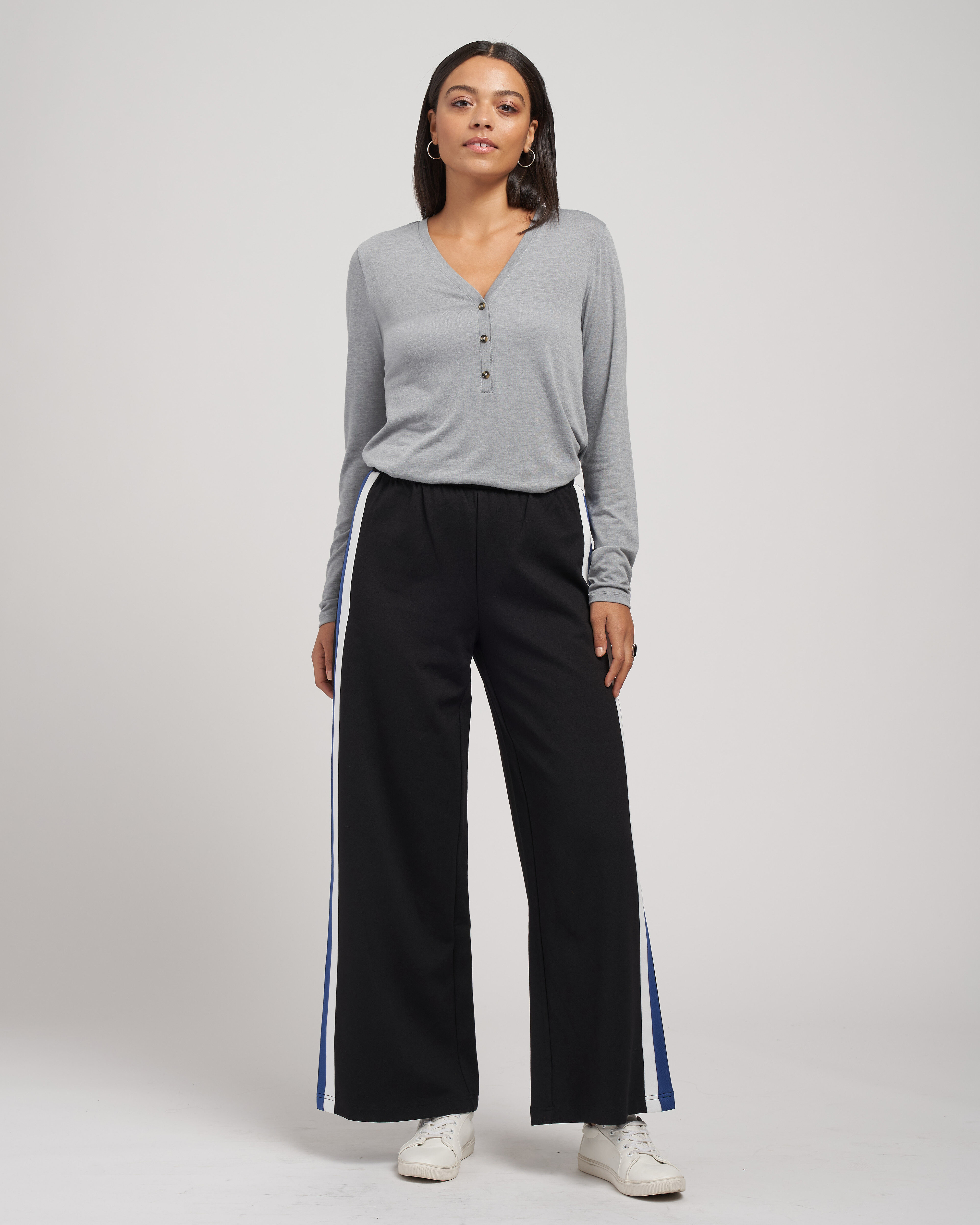 Stephanie Wide Leg Ponte Pants - Deep Teal – Universal Standard
