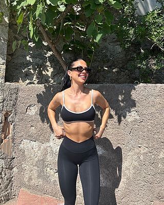 Serenity Crossover Leggings | Black