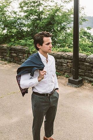 Harrington Jacket - Navy